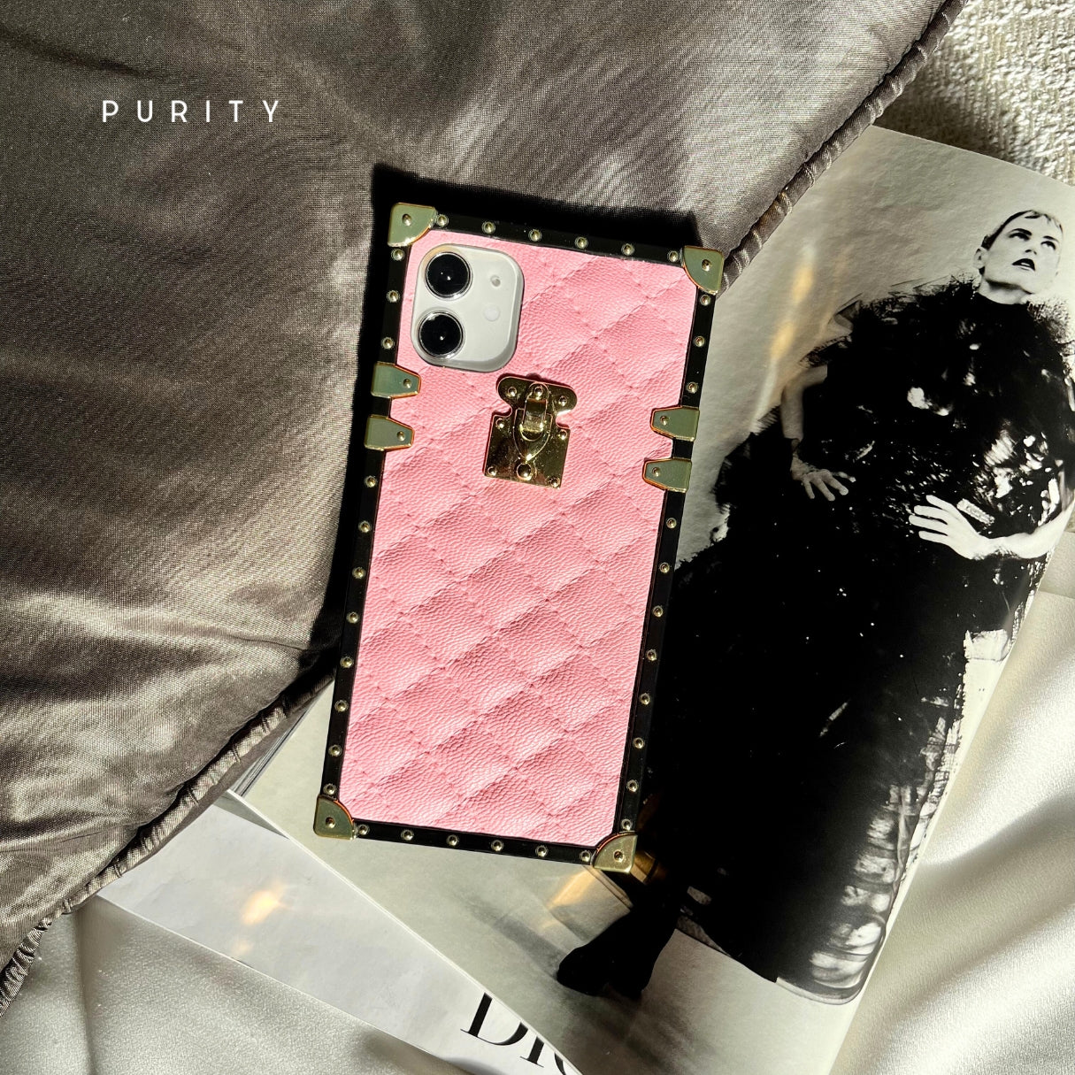 Samsung Case "Pink Leather"