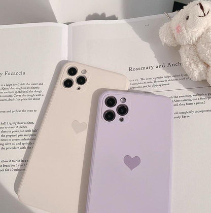 Heart Matte iPhone Case