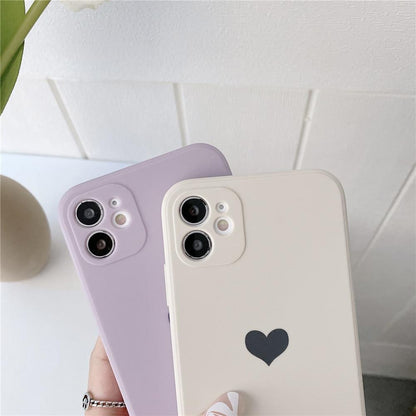 Heart Matte iPhone Case