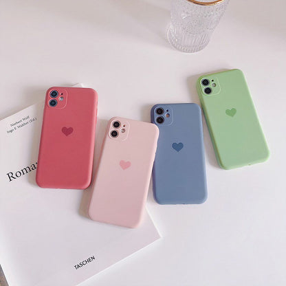 Heart Matte iPhone Case