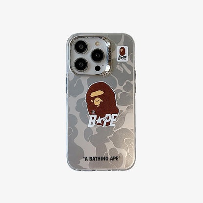 Limited iPhone Case | APE Silver Camo 2