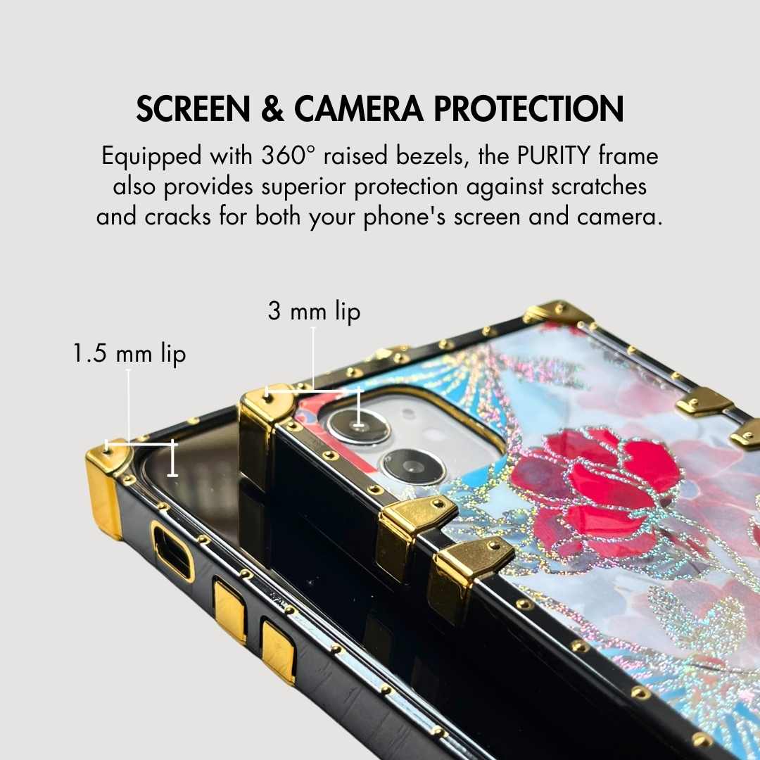 Samsung Case with Ring "Poppy"